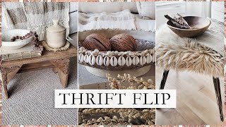 3 DIY THRIFT FLIPS  Home Decor [upl. by Gawen]