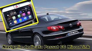 Navigatie dedicata android Passat CC cu MirrorLink [upl. by Howie]