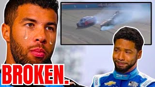 Bubba Wallace MENTALLY BROKEN ALREADY NASCAR Fans CRUSH HIM for Causing Another CRASH [upl. by Harts]