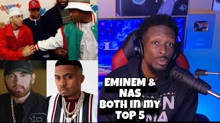 EMINEM IS BACK  NAS  EPMD 2  REACTION [upl. by Adilen226]