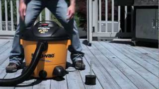 ShopVac Wet amp Dry Pump Vac From Canadian Tire [upl. by Llenral]