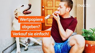 Wertpapiere verkaufen im OnlineBanking [upl. by Ditmore]