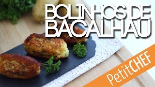 Bolinhos  pastéis de bacalhau [upl. by Shana]