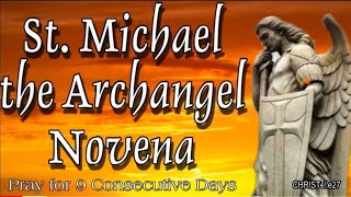 St Michael the Archangel Novena With Litany Pray for 9 Consecutive Days [upl. by Catlaina]