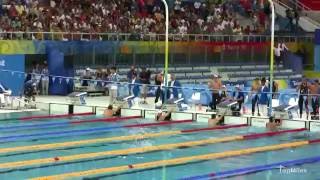 Raw Footage Michael Phelps Wins Record Breaking 8th Gold Medal  Beijing 2008 Olympics [upl. by Kenzi395]