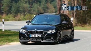 AC Schnitzer BMW 340i xDrive Touring  SOUND  Autobahn 260 Kmh  AUTO BILD SPORTSCARS [upl. by Avir832]