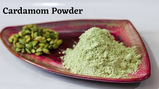 How to make Cardamom Powder  Easy way to get Cardamom Powder Recipes by MasalaWali [upl. by Nairde514]