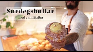 Surdegsbullar med vaniljkräm [upl. by Etnaid]