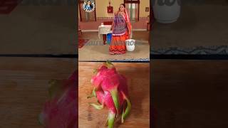 Kokila washing clothes🥥Coconut Dragon Fruit Drink shorts kokilaben gopi sathnibhanasathiya yt [upl. by Mattland]