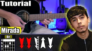 Mirada  Ivan Cornejo  Tutorial Guitarra  CHORDS [upl. by Annerahs]