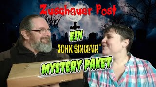 MYSTERY UNBOXING  Ein JOHN SINCLAIR amp MEHRGeschenkpaket von unserem Zuschauer Marco [upl. by Eicyac]