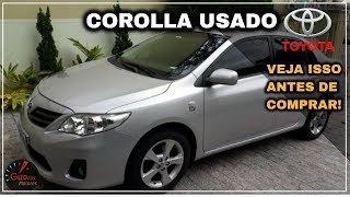 TOYOTA COROLLA ITENS DE MANUTENÇÃO  Giro antes de comprar 5 [upl. by Adnawad88]