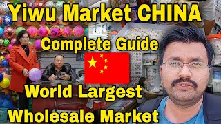 Yiwu Market  Yiwu Market Complete Tour  Futian Market  World largest wholesale market  China [upl. by Mauretta]