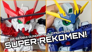 REKOMENDASI SD BUILD FIGHTER YANG SUPER KEREN REVIEW BB SENSHI SENGOKU ASTRAY  LIGHTING GUNDAM [upl. by Timothee]