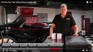 Leaky Gas Tank Red Kote Gas Tank Sealer Review amp Application [upl. by Einad]