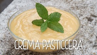 Crema Pasticcera  Buonissima in 7 mosse [upl. by Bartolomeo]