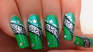 Baroque Nail Art Tuto [upl. by Teri347]