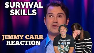 Jimmy Carr  Surviving in the Wild REACTION [upl. by Mandel]