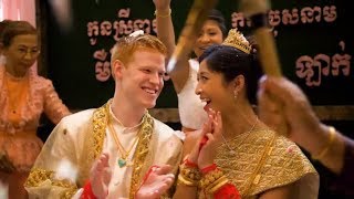 Merry amp JD The Royal Family  LaughterFilled AmericanCambodian Wedding Trailer [upl. by Airebma]