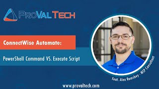 ConnectWise Automate PowerShell Command vs Execute Script [upl. by Ordway979]