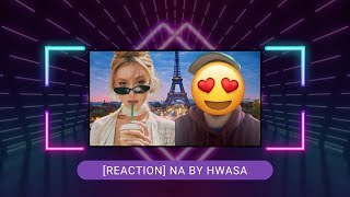 REACTION 화사 HWASA NA MV [upl. by Adele47]