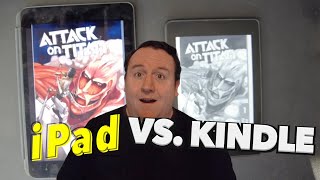 Best way to read digital Manga  iPad vs Kindle  Comixology [upl. by Ived]