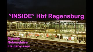 Bahnhofsbegehung Hbf Regensburg Signale Nebengleise UVV etc [upl. by Ahseyk]