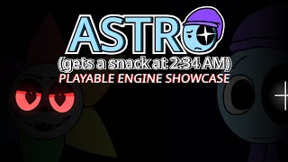 DEMO IS OUT  Astro Gets A Snack at 234 AM Progress Showcase [upl. by Pritchard317]