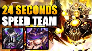 Steel Fortress Abyss Hard SPEED Team  Summoners War [upl. by Horatio]