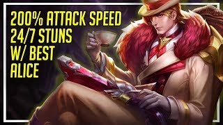 FULL ATTACK SPEED VALHEIN  INSANE DAMAGE 😱  ARENA OF VALOR [upl. by Huntington]