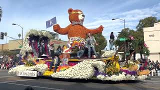 The 134th Rose Parade Pasadena California 01022023 [upl. by Kcirtapnaes]