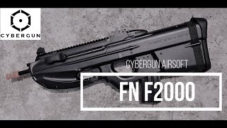 FN F2000 airsoft CYBERGUN Review en Español [upl. by Amsaj693]