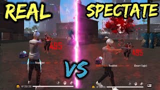 Real Gameplay Vs Spectate Gameplay💥💥Which is better💥💥 [upl. by Paradies611]