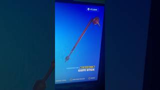 Fortnite Gaffi Stick Pickaxe itemshop fortnite giveaway [upl. by Acinet]