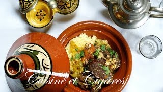 Lamb Tajine with Apricots Figs and Saffron [upl. by Ttej]