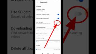 How to download YouTube video to the sd card shorts [upl. by Andrews]