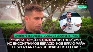 MARTÍN PÉREZ GUEDES una de las FIGURAS del UNIVERSITARIO CAMPEÓN 2024  DESPUÉS DE TODO ⚽🎙️ [upl. by Herrah]