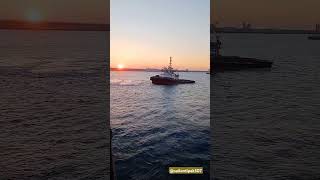 Merchant navy Life at sea⚓🌊⛵🚢 trendingshorts sailingforlife⚓merchantnavy tugboat tuglifevideos [upl. by Neeoma]