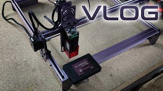 VLOG Upgrade écran MKS sur Atomstack A5 Pro [upl. by Alisen127]