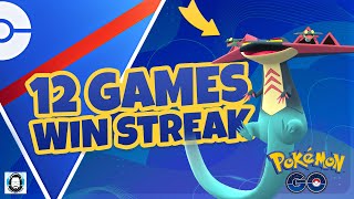 12 games win streak with this Great League team Pokemon GO PvP [upl. by Jahdal397]