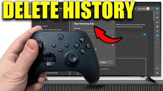 How To Delete Internet Browser History On Xbox Series SX [upl. by Alihet]