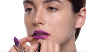 HOWTO Intense Heroine Lip  MAC Cosmetics [upl. by Beyer]