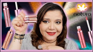 Review Sombras líquidas prisma Natura UNA  lalislogic [upl. by Ylnevaeh]