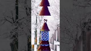 diy Lanterne de Noël 🎄 🎅 🤩 creation recyclage [upl. by Acyssej]