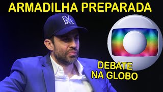 GLOBO Prevê expulsão de PABLO MARÇAL no DEBATE [upl. by Cirda]