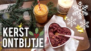 Healthy vegan kerst ontbijt [upl. by Rusticus438]