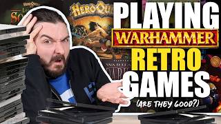 Playing EVERY Retro Warhammer Game goofy AF [upl. by Gordon]