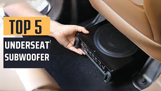 Best Underseat Subwoofers 2024  Top 5 Picks [upl. by Oigaib690]