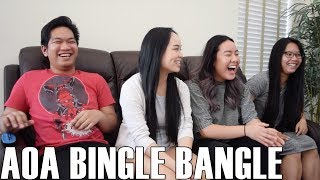 AOA Bingle Bangle Reaction Video [upl. by Valaree]