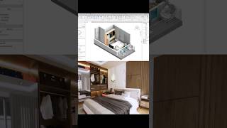 RevitEnscape Bedroom Rendering revit bim enscape [upl. by Janerich947]